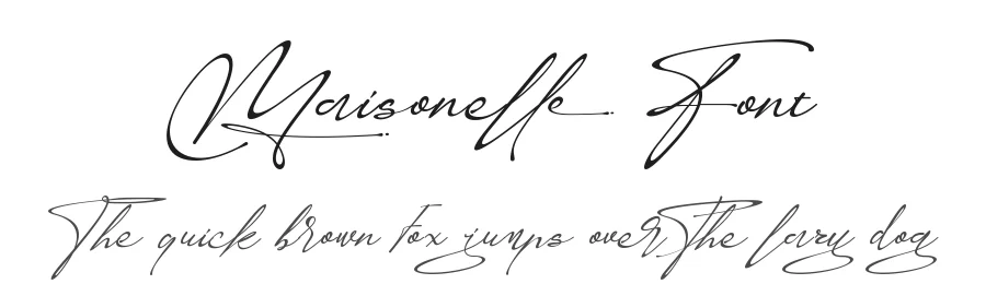 Maisonelle Font by Letterara Studio — Script Handwritten Font