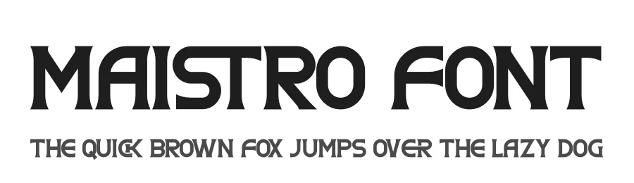 Maistro Font by Storytype — Serif Font