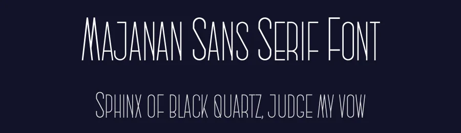 Majanan Sans Serif Font by afkaristudio — Sans Serif Font — thumbnail 2