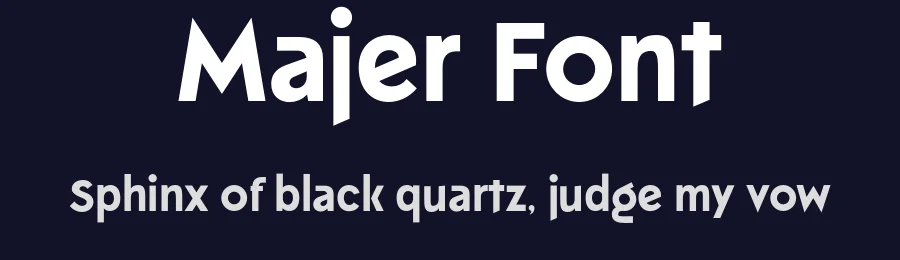 Majer Font by Sensatype Studio — Sans Serif Font — thumbnail 2