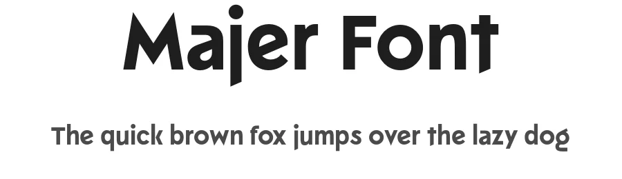 Majer Font by Sensatype Studio — Sans Serif Font