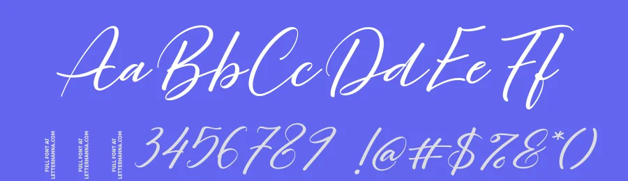 Majestic Wisteria Font by letterhanna — Script Handwritten Font — thumbnail 3