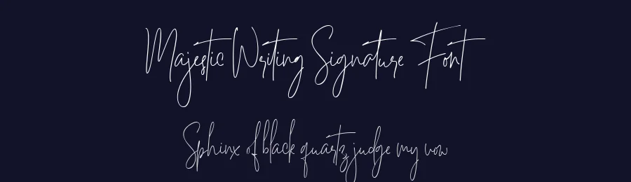 Majestic Writing Signature Font by Letterhanna Studio — Script Handwritten Font — thumbnail 2