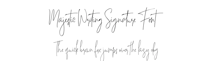 Majestic Writing Signature Font by Letterhanna Studio ā Script Handwritten Font
