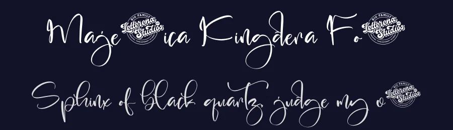 Majestica Kingdera Font by letterenastudios — Script Handwritten Font — thumbnail 2