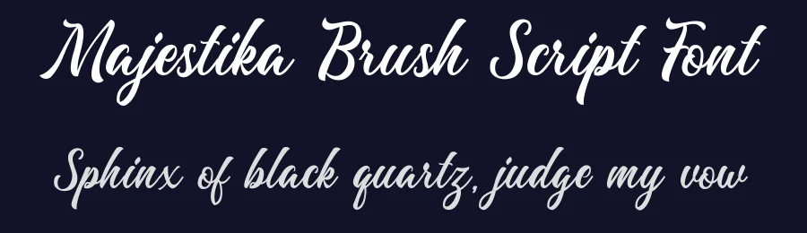 Majestika Brush Script Font by Letterhend — Script Handwritten Font — thumbnail 2
