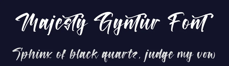 Majesty Gyntur Font by letterenastudios — Script Handwritten Font — thumbnail 2