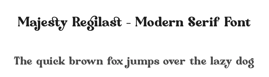 Majesty Regilast – Modern Serif Font by timelesstype.co — Display Font