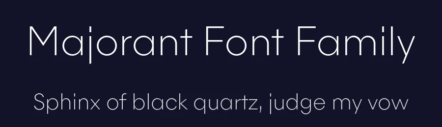 Majorant Font Family by Emtype Foundry — Sans Serif Font — thumbnail 2