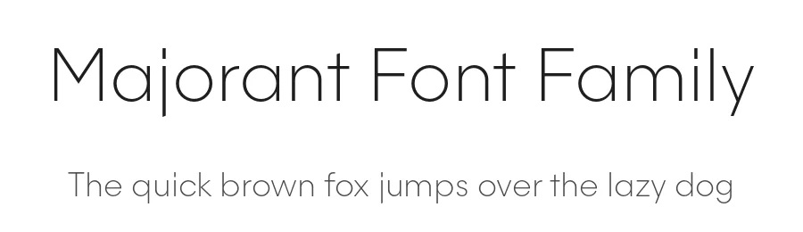 Majorant Font Family by Emtype Foundry — Sans Serif Font
