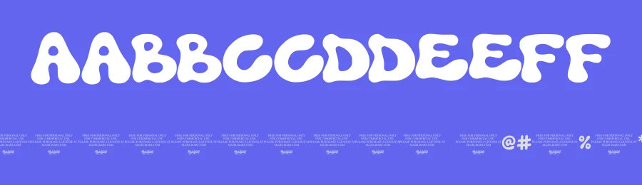 Makebonk – Ugly font by majelis art — Display Font — thumbnail 3