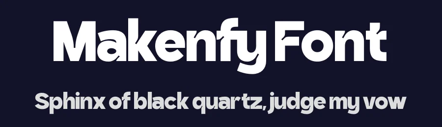 Makenfy Font by timelesstype.co — Sans Serif Font — thumbnail 2