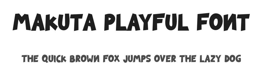 Makuta Playful Font by Tokokoo Studio — Display Font