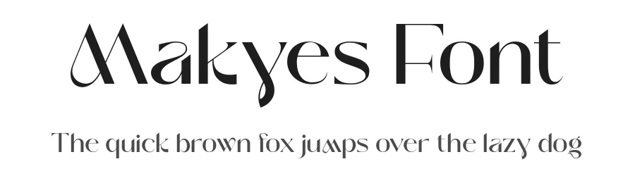 Makyes Font by Sealoung — Display Font