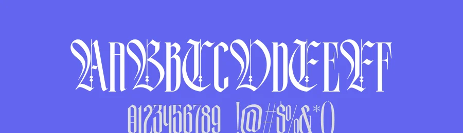 Makyos Gothic Font by alit design — Blackletter Font — thumbnail 3