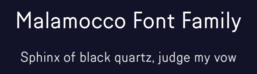 Malamocco Font Family by Formagari — Sans Serif Font — thumbnail 2