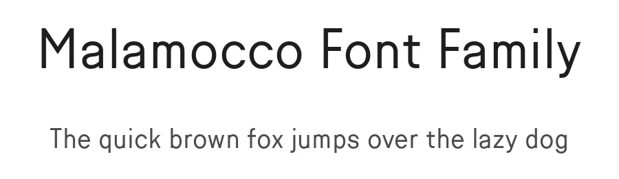 Malamocco Font Family by Formagari — Sans Serif Font