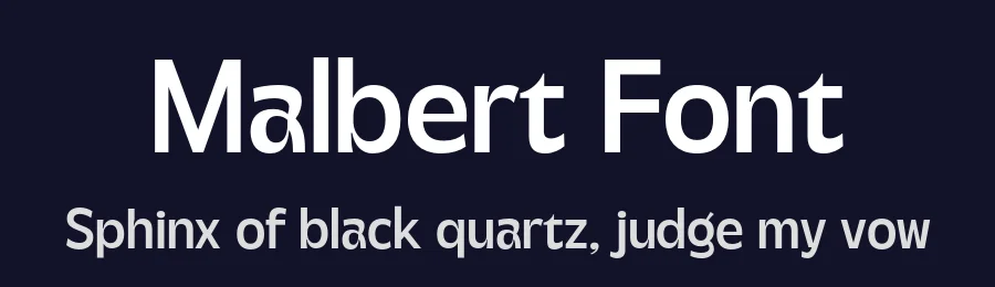 Malbert Font by AF Studio — Sans Serif Font — thumbnail 2