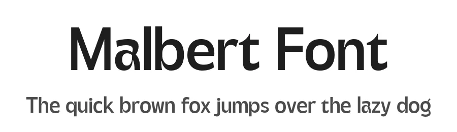 Malbert Font by AF Studio — Sans Serif Font