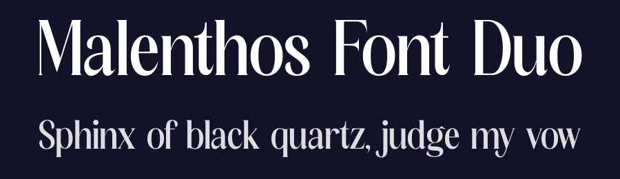 Malenthos Font Duo by Storytype — Serif Font — thumbnail 2