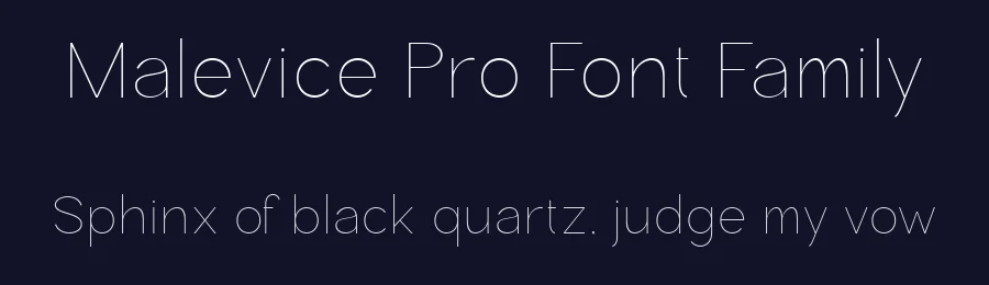 Malevice Pro Font Family by burntilldead — Sans Serif Font — thumbnail 2