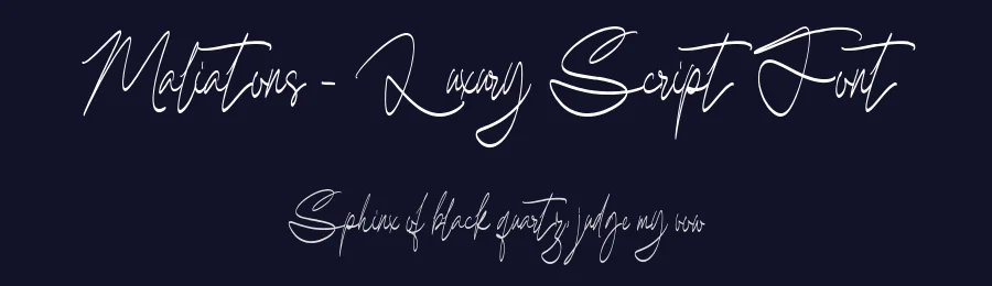 Maliatons – Luxury Script Font by Krismagraph — Serif Font — thumbnail 2