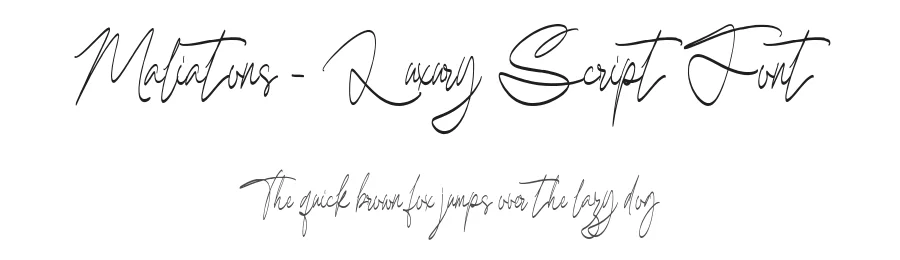 Maliatons – Luxury Script Font by Krismagraph — Serif Font