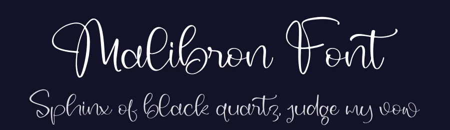 Malibron Font by letterfabric — Script Handwritten Font — thumbnail 2