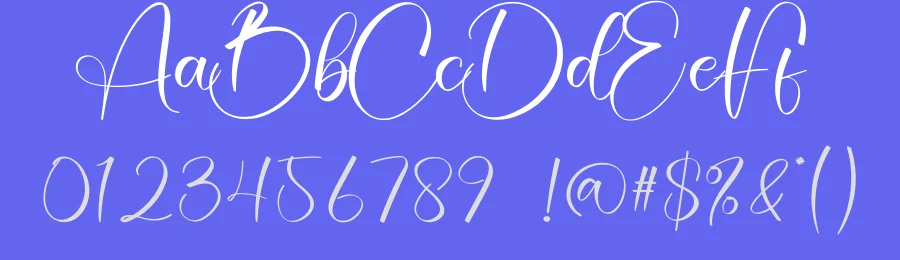 Malibu Calligraphy Font by creativeletter — Script Handwritten Font — thumbnail 3