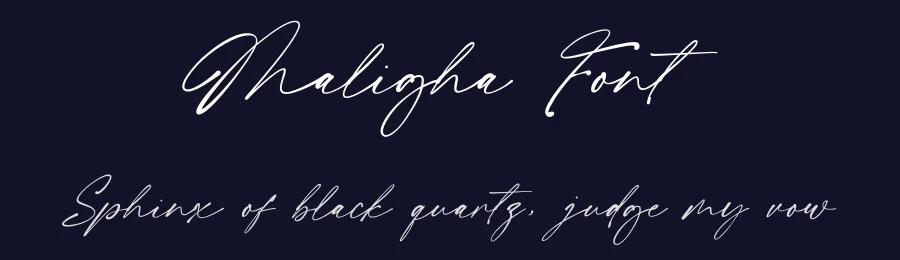 Maligha Font by typeline studio — Script Handwritten Font — thumbnail 2