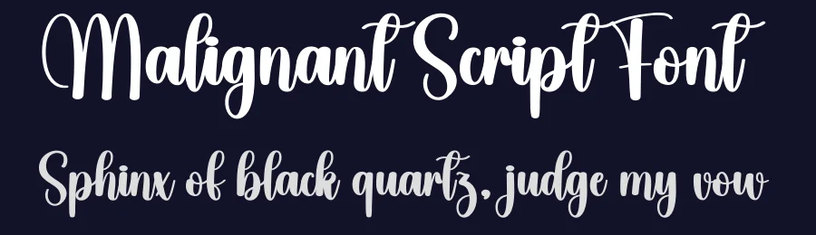 Malignant Script Font by creativeletter — Script Handwritten Font — thumbnail 2