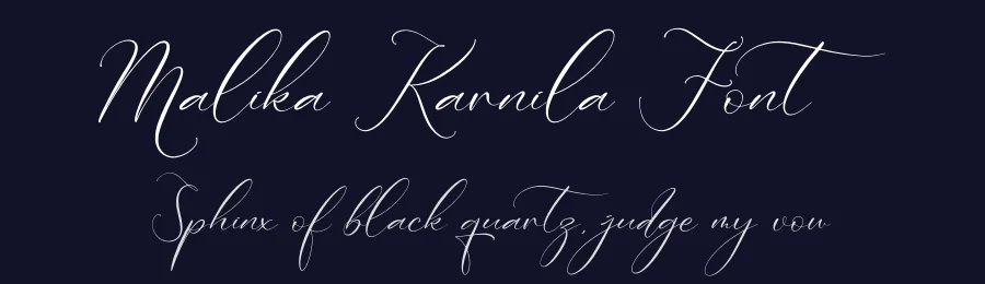 Malika Karnila Font by letterfabric — Script Handwritten Font — thumbnail 2