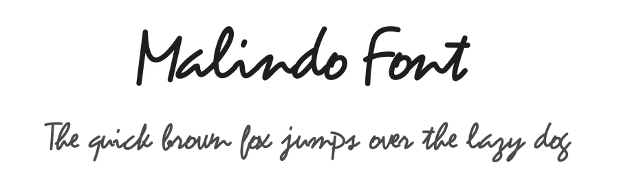 Malindo Font by albert_kalingga — Script Handwritten Font