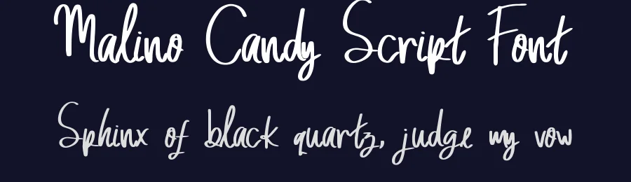 Malino Candy Script Font by jetsmax — Script Handwritten Font — thumbnail 2