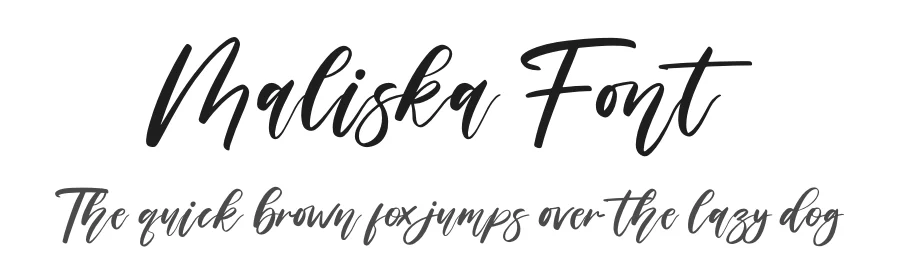 Maliska Font by perspectype — Script Handwritten Font