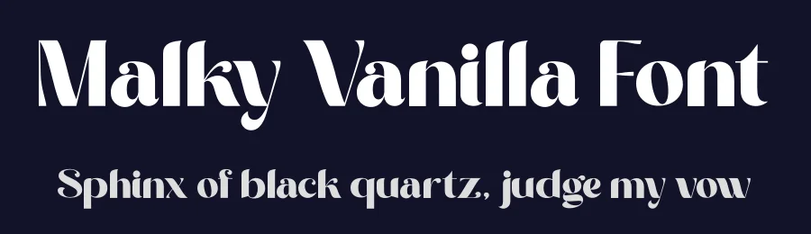 Malky Vanilla Font by saemooncreative — Serif Font — thumbnail 2