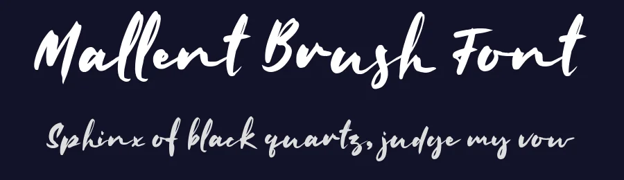 Mallent Brush Font by alit design — Script Handwritten Font — thumbnail 2