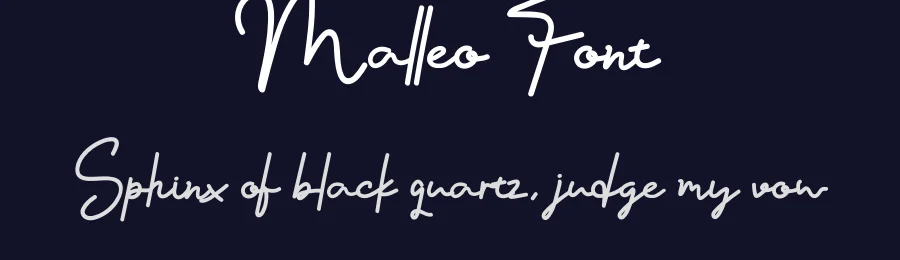 Malleo Font by rulihoki — Script Handwritten Font — thumbnail 2