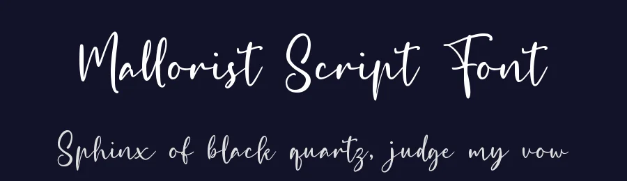 Mallorist Script Font by nurfdesigns — Script Handwritten Font — thumbnail 2