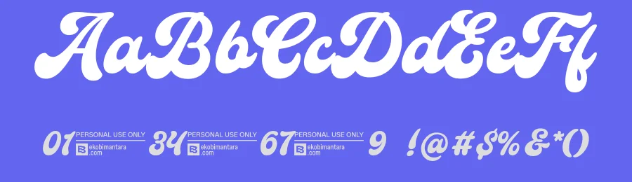 Maloha Script Font by ekobimantara — Script Handwritten Font — thumbnail 3