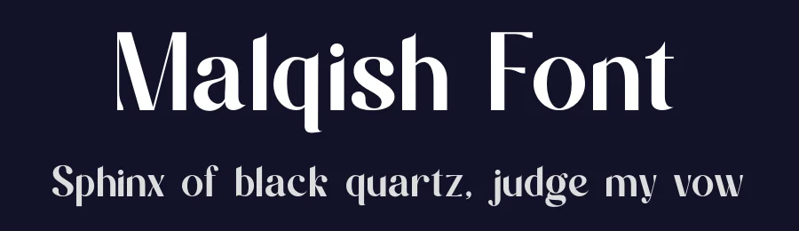 Malqish Font by saemooncreative — Sans Serif Font — thumbnail 2