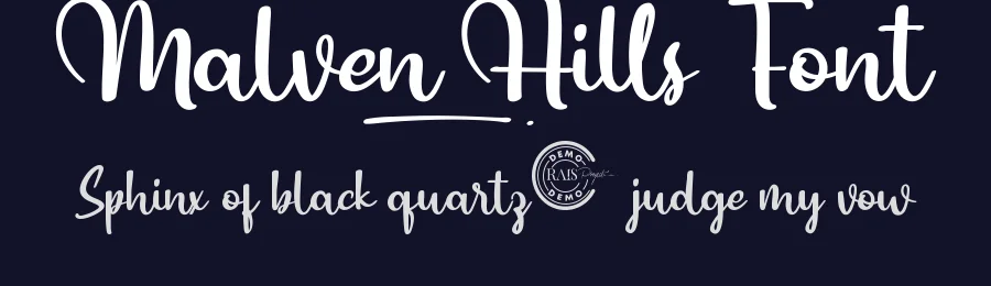 Malven Hills Font by RaisProject — Script Handwritten Font — thumbnail 2