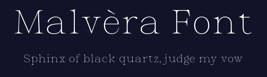 Malvèra Font by Black Studio — Display Font — thumbnail 2