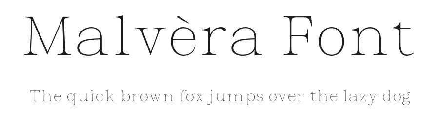 MalvΓ¨ra Font by Black Studio β Display Font