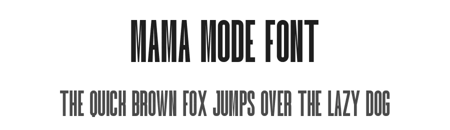 Mama Mode Font by Craftedtype — Decorative Font