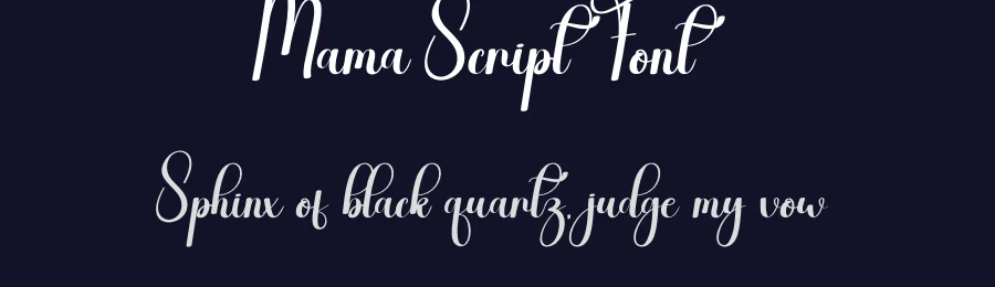 Mama Script Font by andikastudio — Script Handwritten Font — thumbnail 2