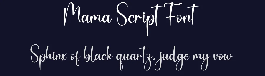 Mama Script Font by creativeletter — Script Handwritten Font — thumbnail 2