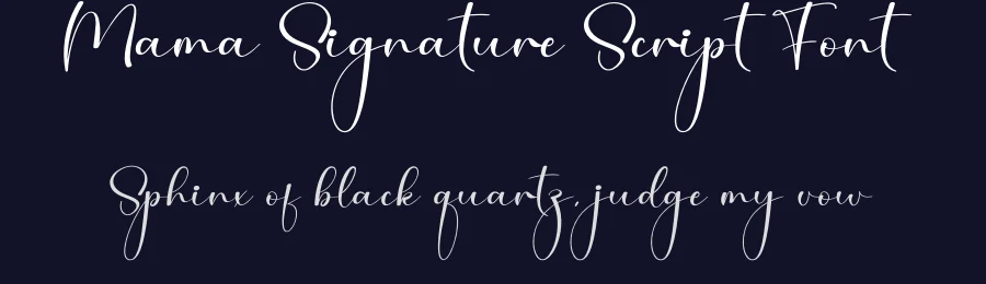 Mama Signature Script Font by creativeletter — Script Handwritten Font — thumbnail 2