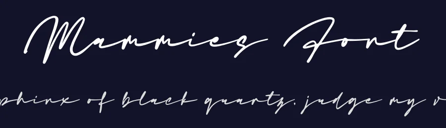 Mammies Font by NJ Studio — Script Handwritten Font — thumbnail 2