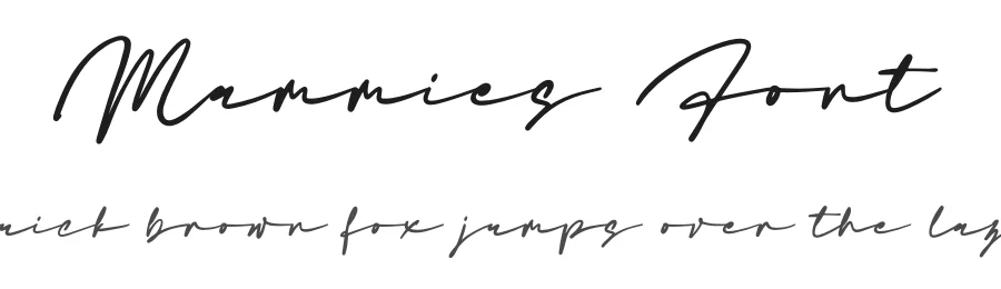 Mammies Font by NJ Studio — Script Handwritten Font